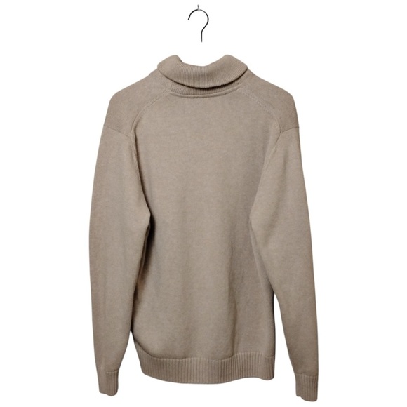 Jos. A. Bank Dark Cream Shawl Collar Sweater, Size XL - Picture 2 of 6